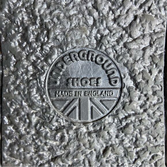 Undeground Red Boots Made in England Size 11 - Picture 8 of 11